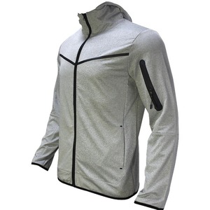 Chándal deportivo de invierno de dos piezas de talla XL para hombre con logotipo, conjunto de pantalones con capucha a la moda para correr, gimnasio, ropa deportiva de talla grande - Product Image 5