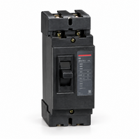 Disjoncteur à boîtier moulé DZ15 6A-100A 1P 2P 3P 220V 380V pour distribution et protection moteur