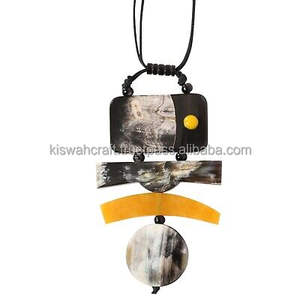 สร้อยคอฮอร์นเครื่องประดับสำหรับผู้หญิงทำด้วยมือมาตรฐานคุณภาพสูงสำหรับงานแต่งงานและงานปาร์ตี้จากผู้ผลิตอินเดีย - Product Image 3