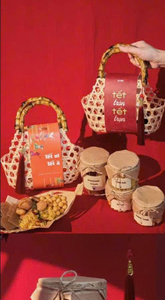 Boîte cadeau en bambou artisanale du Vietnam, solution d'emballage écologique - Product Image 2