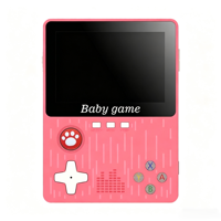 Console de jeu portable X616, lecteur d'arcade avec joystick, carte TF extensible, jouet de puzzle classique, cadeau d'anniversaire pour les enfants de 5 ans et plus