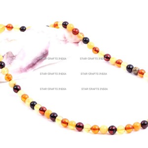 Collar de cuentas de champán oscuro de calidad superior para mujer joyería de moda al por mayor de STAR CRAFTS INDIA - Product Image 5