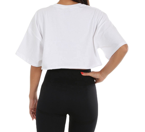 Hot Selling Plain <b>Crop</b> T-Shirt Women Compression Gym Running Fitted Workout Women Short Sleeve <b>Tops</b> Fitness Yoga T Shirt Women - Product Image 6