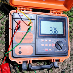 Wrindu, el mejor equipo para resistencia a la tierra y prueba de resistividad del suelo, probador de resistencia a la tierra portátil - Product Image 5