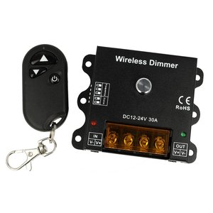 Led Dimmer PWM 12V 24V 30A con telecomando Wireless RF frequenza PWM e curva di oscuramento regolabile DM111-illuminazione/ - Product Image 2