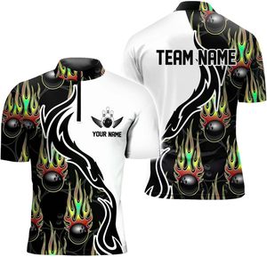 Maillots de bowling unisexes avec conception personnalisée OEM vêtements de sport en gros d'usine pour les joueurs de ligue - Product Image 5