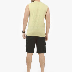 Camiseta sin mangas de algodón XL para hombre, equipo de entrenamiento ligero transpirable cómodo con diseño impreso para correr informal, gimnasio, uso físico - Product Image 4