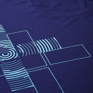 Fabricación personalizada camiseta de los hombres de alta calidad Streetwear microfibra camiseta ligera impresión personalizada Logo camiseta para hombres - Product Image 2