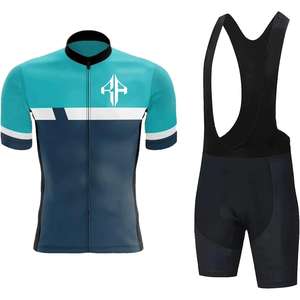 Ensembles de cyclisme de sublimation pour hommes en gros de haute qualité 100% polyester nouveau design pas cher prix logo personnalisé pour hommes - Product Image 6
