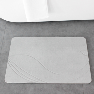 Alfombrilla de Baño de Tierra de Diatomeas Antideslizante, Absorbente y de Secado Rápido, Tallada en Diatomita, para Baño, Inodoro, Entrada y Puerta - Product Image 6