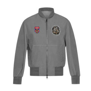 Diseño personalizado de alta calidad Parche Varsity Chaquetas Ropa informal personalizada Hombres Chaqueta de manga larga Varsity - Product Image 3