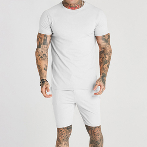 Ropa deportiva de estilo informal para hombre, pantalones cortos de verano de tela transpirable para vacaciones en la playa, conjuntos cortos para hombre - Product Image 2