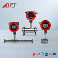 Débitmètre à turbine liquide haute précision et durable 4-20mA RS485 pour huile alimentaire, eau, méthanol, diesel, essence, kérosène