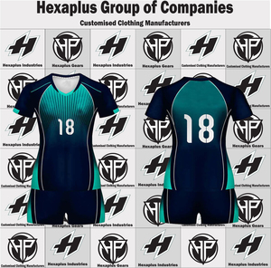 Uniforme de volley-ball pour femmes et hommes Tenue de sport unisexe pour femmes Fournisseurs Uniforme de volley-ball respirant à sublimation - Product Image 4