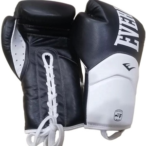 Guantes de Boxeo BN con Cordones, de Cuero PU, Transpirables, Ligeros, Impermeables, de Dedo Completo, para Entrenamiento Profesional, para Hombres y Mujeres - Product Image 1