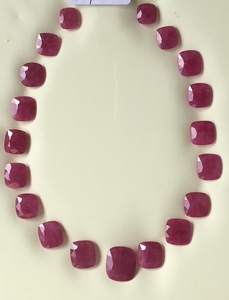 222.53กะรัตทับทิม mozambique เบาะเหลี่ยมเพชรพลอยตัดรูปแบบความร้อนสำหรับการทำเครื่องประดับอัญมณีธรรมชาติ - Product Image 6