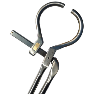 Probador de pezuña de herrador de acero inoxidable de 19 pulgadas extra grande profesional al por mayor instrumento veterinario con mordazas máximas - Product Image 1