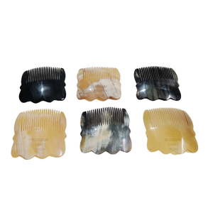 Authentic Horn Comb Best Quality <b>Top</b> Selling Natural Handmade Hair Grooming Tool Wholesale Export Durable - Product Image 5