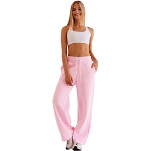2026 Winter Women Warm Inner Fleece Pants Sweatpants Workout Trousers Solid <b>Thick</b> Female Pockets Running Jogger Casual Pants - Product Image 4