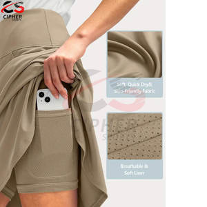 Cheap Price Custom Logo Athletic <b>Skirts</b> <b>for</b> <b>Women</b> High Quality Cotton Breathable Comfortable Athletic <b>Skirts</b> <b>for</b> <b>Women</b> - Product Image 6