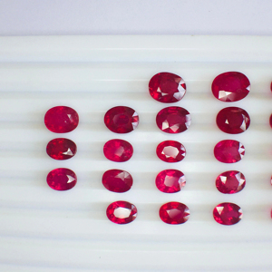 Piedra preciosa de rubí tratada con calor Natural de calidad AAA, piezas hermosas únicas, joyería con excelente Color rojo y certificado IGI - Product Image 2
