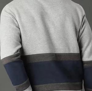 Men's Oversized Casual Pullover <b>Sweatshirt</b> with <b>Long</b> Sleeves Letter Printing & Hip Hop Style Front Logo for Winter - Product Image 6