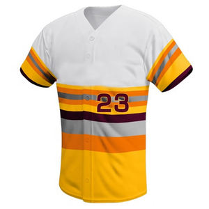 Ensemble d'uniformes de baseball personnalisés OEM, maillots et pantalons imprimés à sublimation à séchage rapide, vêtements de sport d'équipe pour hommes, femmes et jeunes - Product Image 2