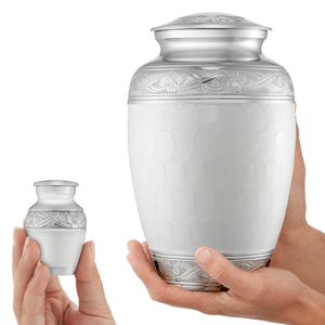โกศโลหะทันสมัยสำหรับงานศพโกศสำหรับตกแต่งขี้เถ้าของมนุษย์ - Product Image 4