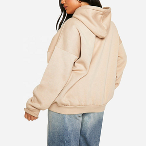 Nueva Moda, Sudaderas con Capucha Personalizadas para Mujer, Estilo Casual, Holgadas, Transpirables, con Hombros Caídos - Product Image 3