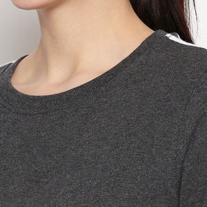เสื้อสเวตเตอร์ลำลองของผู้หญิงเสื้อสเวตเตอร์ระบายอากาศคอลเลกชั่นผ้าฝ้าย100% ดีไซน์ใหม่สำหรับฤดูหนาว - Product Image 5