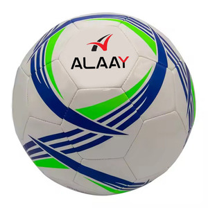 Alaay Vente à Chaud Machine de Football en PVC Blanc Cousu Taille 5 Approvisionnement d'Usine - Product Image 1