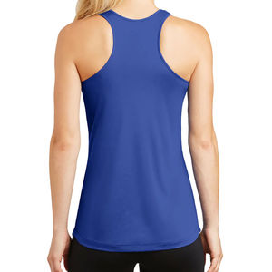 Camiseta sin Mangas para Mujer, Color Sólido, Logotipo Personalizado, 100% Algodón, Secado Rápido, Transpirable, Informal, Nueva y a Precio Económico - Product Image 2