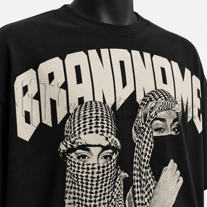 Camiseta Gráfica Vintage Extra Grande Personalizada, Camiseta Urbana de Algodón, Moda Urbana, Unisex, Fabricante OEM ODM - Product Image 6