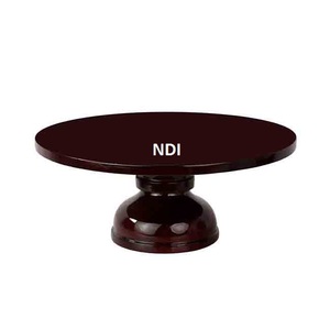 Soporte de pastel de madera Juego de soporte de pastel redondeado Estilo único Soporte de servidor de pastel decorativo Venta caliente Soporte de plato de pastel de diseño clásico - Product Image 1