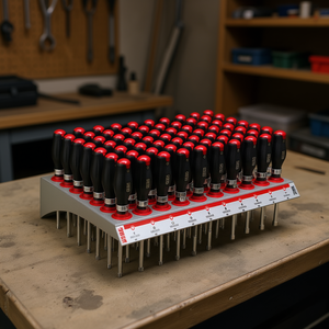 Estante Usag de 100 Piezas con Soportes Giratorios Hexagonales para Exhibición - Product Image 3