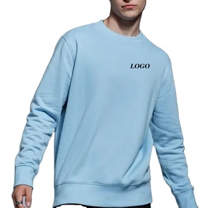Sweat-shirt pour homme à col rond et ourlet droit, service OEM, respirant / prix de gros, matière ajustable, manches longues, 2026 - Product Image 1