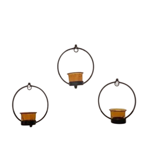 Candelero de Metal de hierro de la mejor calidad, candelabros de pared para interiores y exteriores, decoración del hogar, portavelas para Navidad, otras ocasiones - Product Image 2
