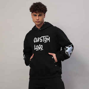 100% coton hommes survêtement survêtement personnalisé survêtement ensemble marque privée vierge piste Jogging survêtement hommes pantalons de survêtement et ensemble à capuche - Product Image 5