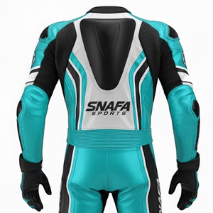 Combinaison de course en cuir pour homme, élégante, sur mesure, une pièce, combinaison de moto, entièrement personnalisée en cuir - Product Image 4