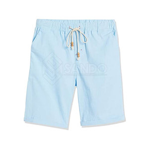 กางเกงขาสั้นผู้ชายดีไซน์ล่าสุด ผ้าฝ้าย 100% แห้งเร็ว ระบายอากาศได้ดี ทนทาน สวมใส่สบาย น้ำหนักเบา ขายส่ง - Product Image 6