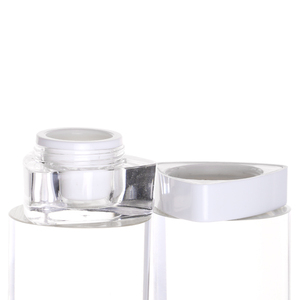 5G 10g Fabricación <span class=keywords><strong>de</strong></span> plástico Acrílico <span class=keywords><strong>Crema</strong></span> <span class=keywords><strong>de</strong></span> pared gruesa Gel <span class=keywords><strong>de</strong></span> <span class=keywords><strong>uñas</strong></span> Triángulos Tarro cosmético esmerilado - Product Image 5