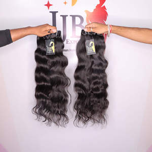 ผมแท้หยิกตรงจากกัมพูชาผมดิบธรรมชาติสีดำ - Product Image 2
