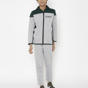 Survêtement imprimé de logo personnalisé de haute qualité pour garçons, enfants, collection d'hiver, vêtements de sport, coupe confortable, mode tendance - Product Image 1