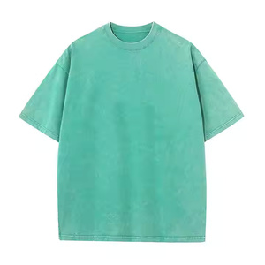 T-shirts décontractés pour hommes, style streetwear hip-hop, coupe classique, couleur unie, respirants, anti-plis, séchage rapide, polyester/coton - Product Image 1