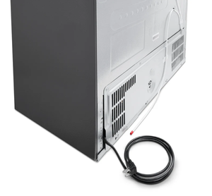 36 นิ้ว 22.5 คิว ตู้เย็นแบบประตูฝรั่งเศสแบบตั้งอิสระพร้อมเครื่องทำน้ำแข็ง สแตนเลสสตีล - Product Image 2