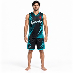 Uniforme de Baloncesto Profesional Personalizado, Conjunto de Camiseta y Pantalones Cortos, Ropa Deportiva Transpirable de Secado Rápido para Equipos, Entrenamientos - Product Image 1