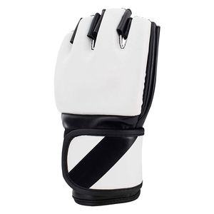 Gants de MMA en cuir de haute qualité en gros, doigts entiers, sangle de poignet réglable, gants de sécurité pour l'entraînement en plein air, vente directe d'usine - Product Image 2