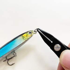 Pince à anneaux fendus en acier inoxydable LUMINEX IMPEX LUB=114 pour la fabrication de bijoux et la création de bracelets, légère - Product Image 4