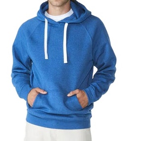 Sudadera con capucha para hombre, 100% algodón, tejido básico de algodón mezclado con felpa. - Product Image 1