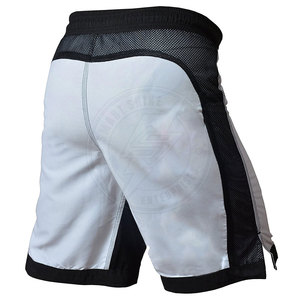 Pantalones Cortos de MMA de Diseño Moderno con Logotipo Personalizado, Cintura Elástica, 100% Poliéster, Transpirables y Ligeros para Hombre, Precio al por Mayor - Product Image 4